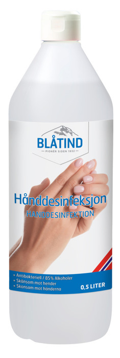 Blåtind Hånddesinfeksjon 500 ml